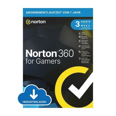 Norton 360 for Gamers | 3 apparaten | 1 jaar