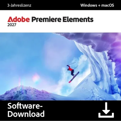 Adobe Premiere Elements 2027 | 1 gebruiker | 3 jaar