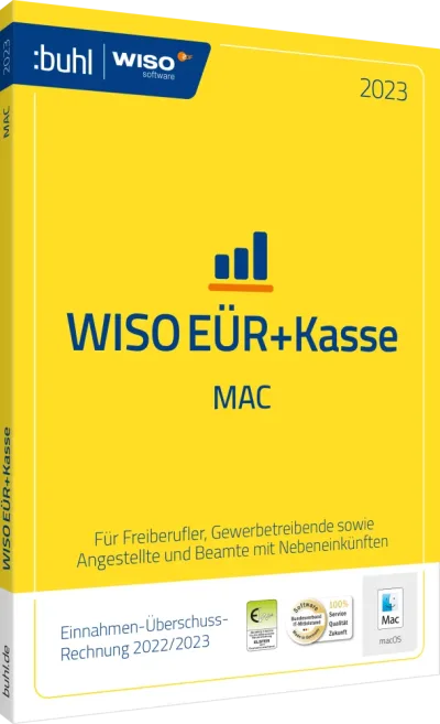 WISO EÜR & Kasse 2023 voor Mac