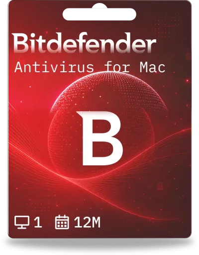 Bitdefender Antivirus voor Mac | 1 apparaat | 1 jaar