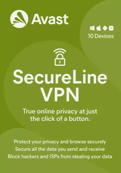 Avast SecureLine VPN | 10 apparaten | 2 jaar