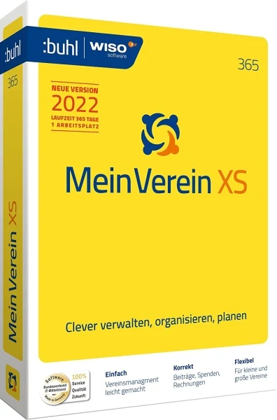 WISO MeinVerein XS 365 | 1 jaar